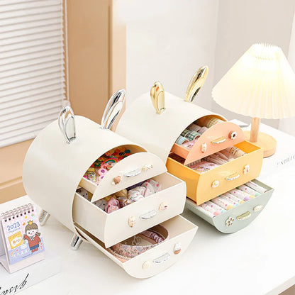 Multi-Layer Desk Organizer Box