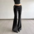 BiggOrange Micro Flare Zip Pants