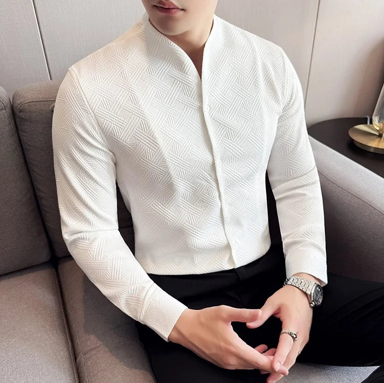 Slim Fit Printed Casual Shirt