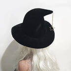 Knit Witch Hat
