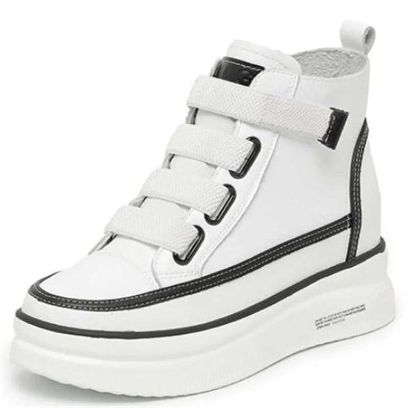 Platform Leather Sneakers