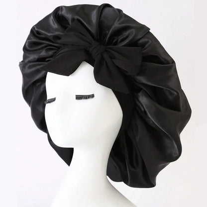 Adjustable Satin Sleep Bonnet