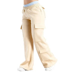 Cakulo Wide-Leg Cargo Pants