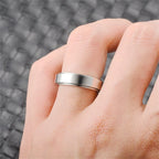 Black Titanium Spinner Ring