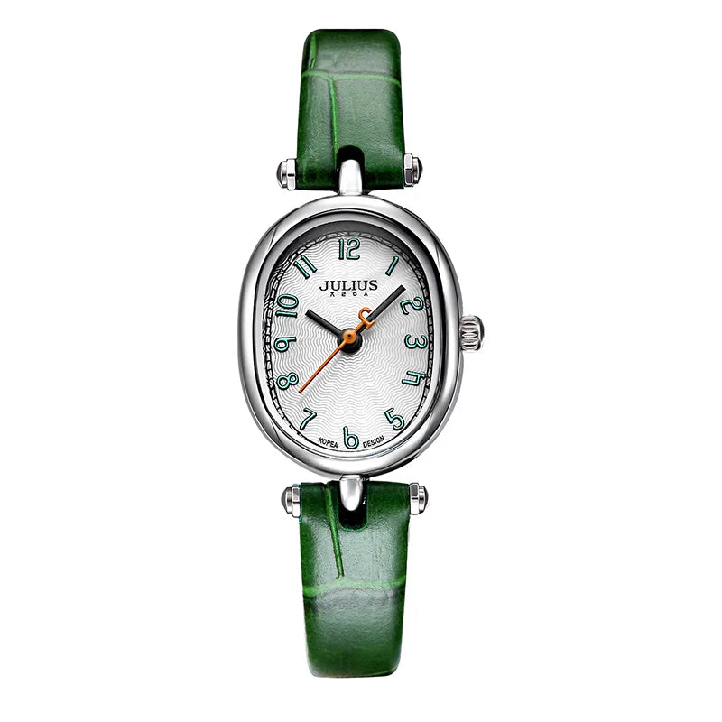 Tonneau Leather Watch