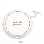 Fashionable Pearl Love Necklace