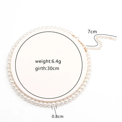 Fashionable Pearl Love Necklace