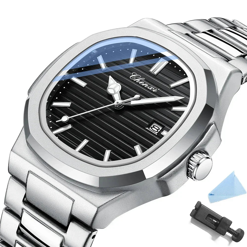 Luminous Quartz Wristwatch