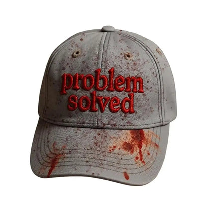 Bloody Embroidered Halloween Hat