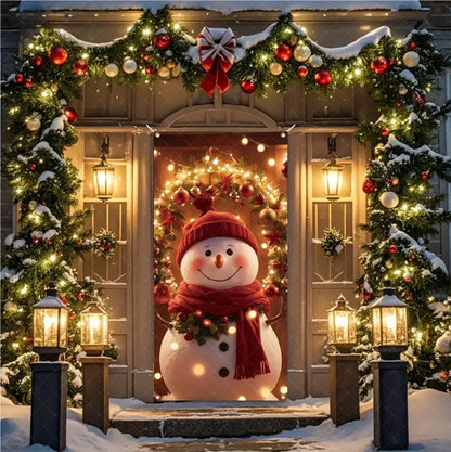 Christmas Santa Door Banner