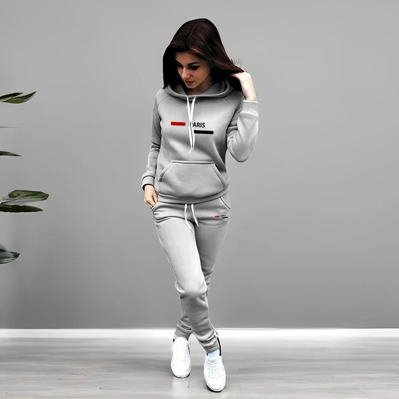Hooded Tracksuit Set