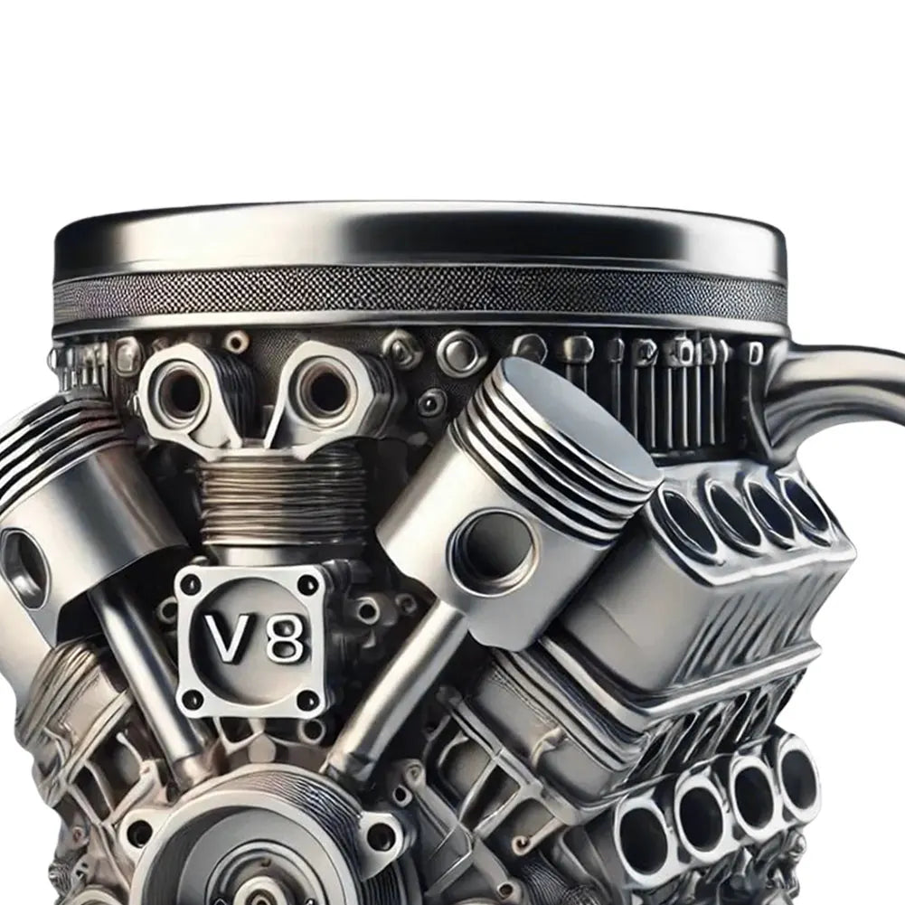 Engine Coffee Mug Stainless Steel