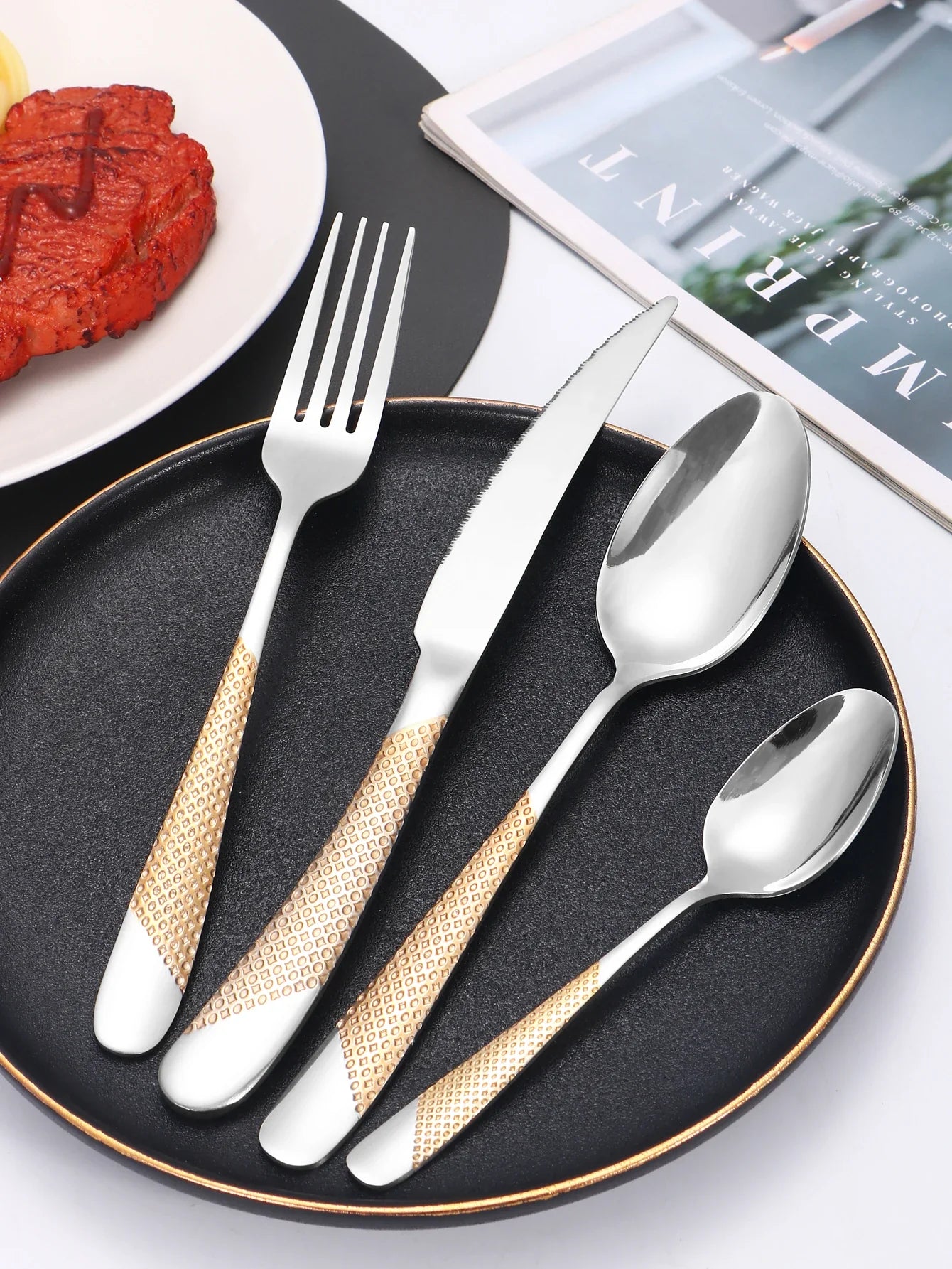 24pc Stainless Steel Cutlery Set