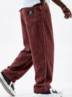 Corduroy Knit Casual Pants