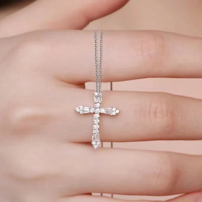 Classic Cross Pendant Necklace