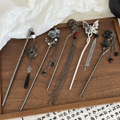 Elegant Butterfly Hair Stick