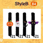 Plush Halloween Slap Bracelets