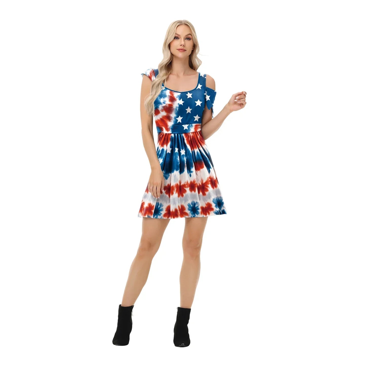 Elegant 4th of July Dress