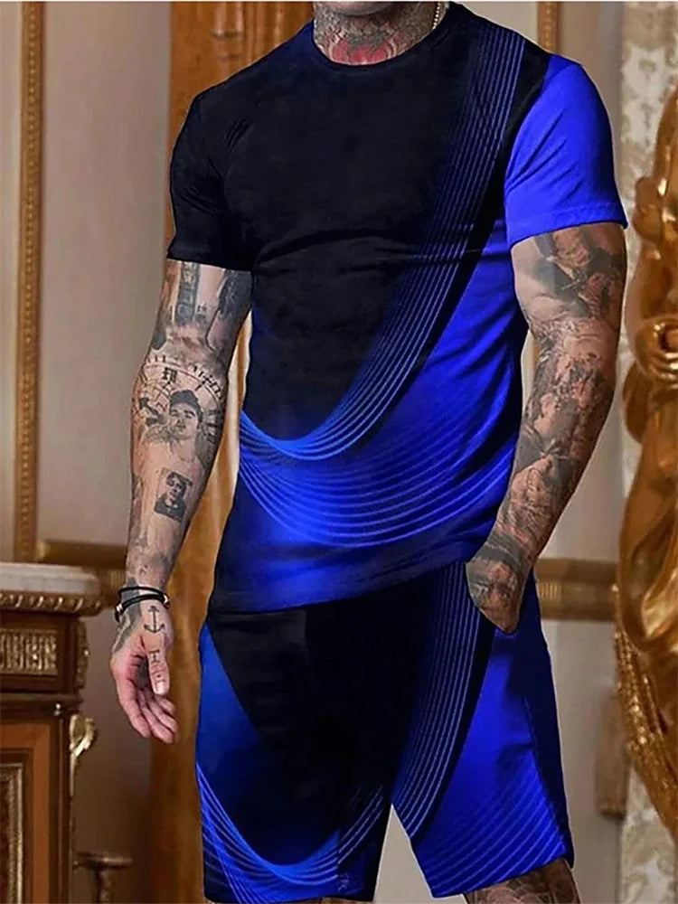 Vintage Ethnic 3D Print Tracksuit