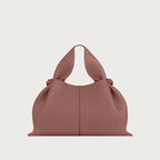 Pleated Leather Crossbody Bag