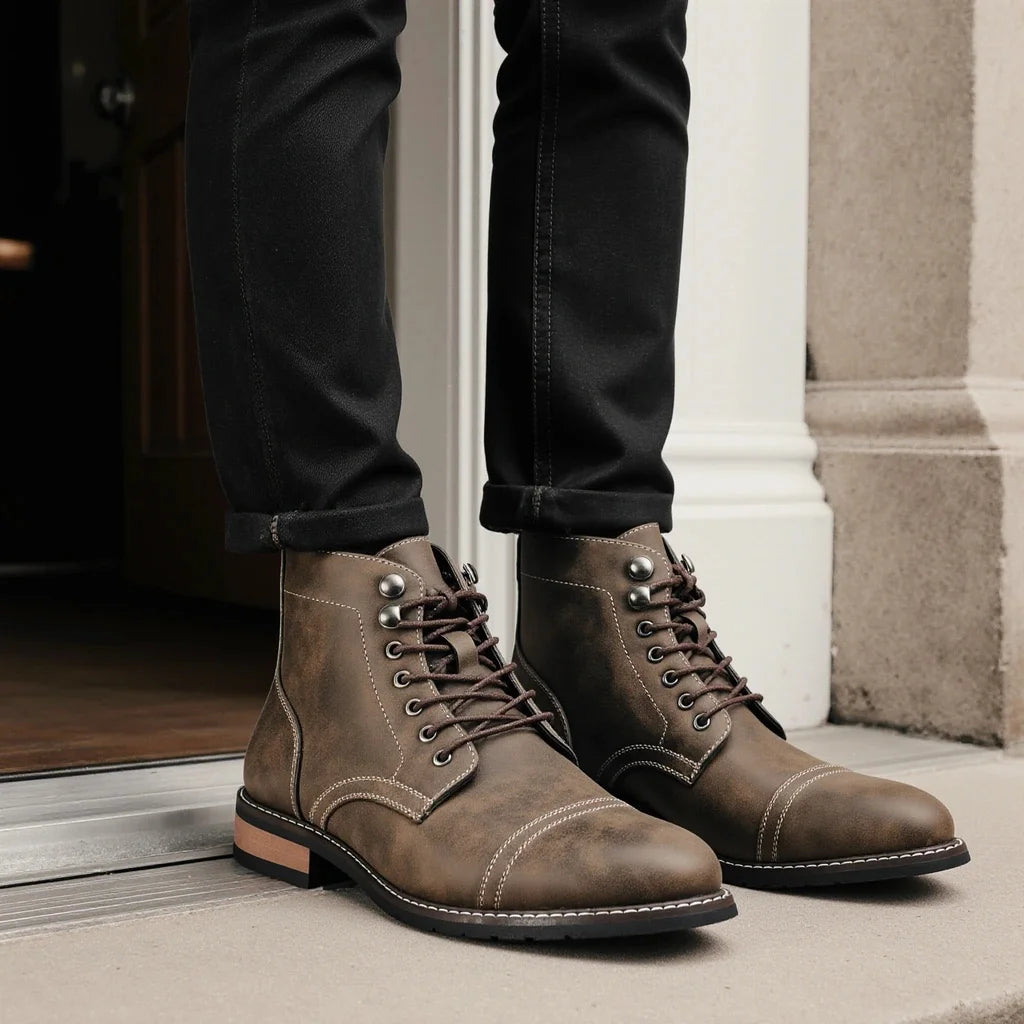 Concise Style Desert Boots