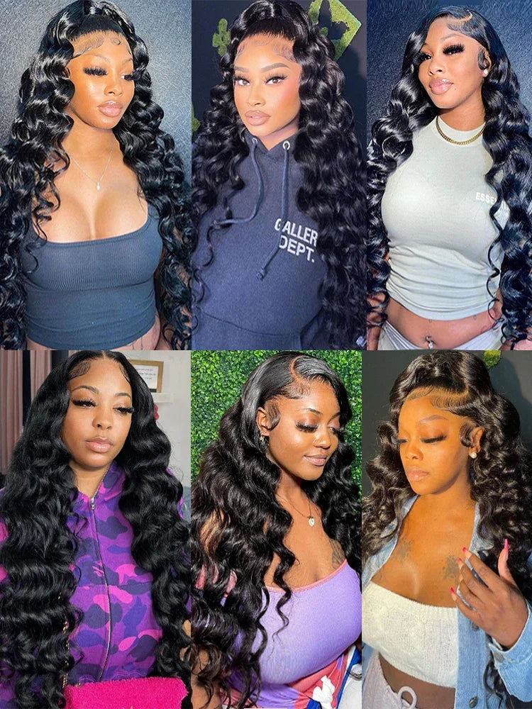 High Density Human Hair Curly Wig