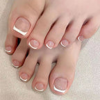 Solid Color False Toenails Summer