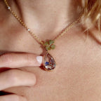 Neo Gothic Heart Pendant Necklace