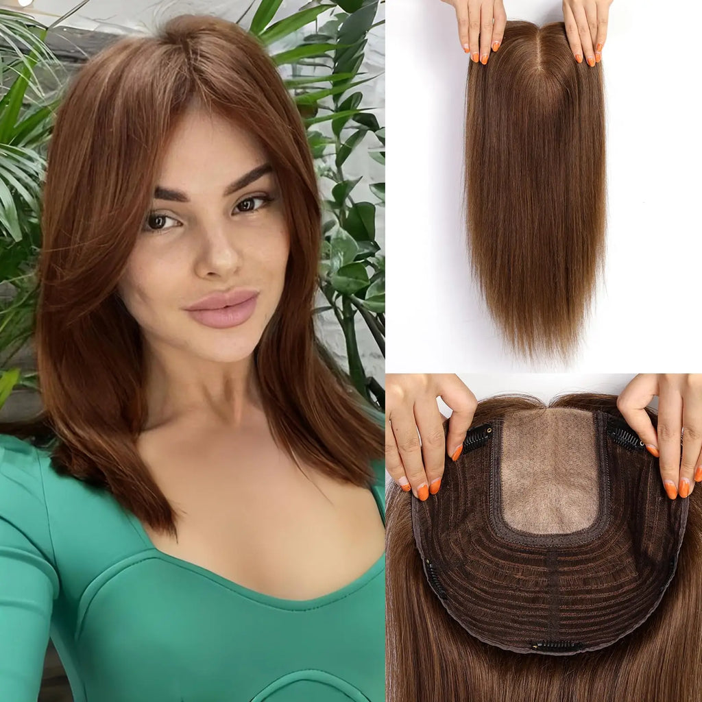 Remy Hair Topper