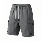 Flap Cargo Drawstring Shorts
