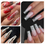 BORN PRETTY Silver Metal Effect