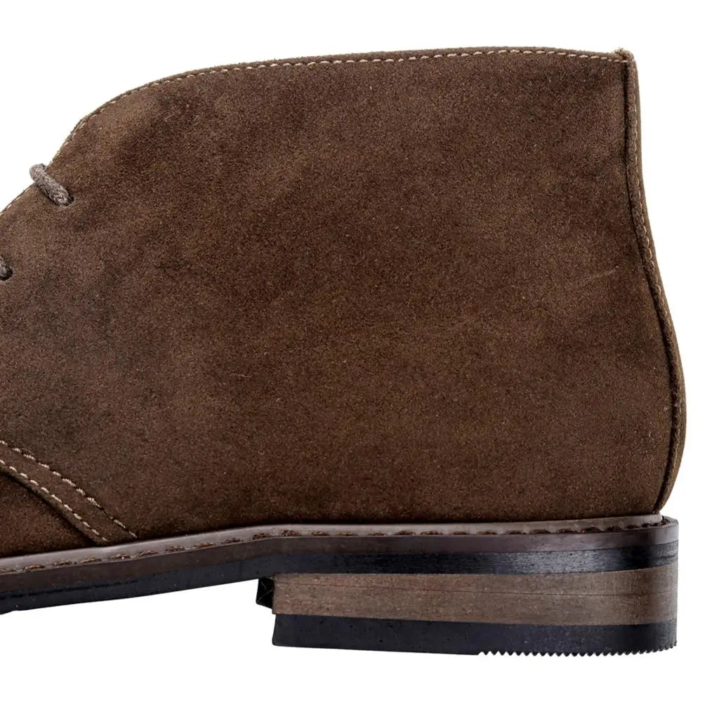 Retro Synthetic Desert Boots