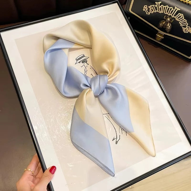 Skinny Silk Bag Ribbon Scarf