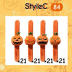 Plush Halloween Slap Bracelets