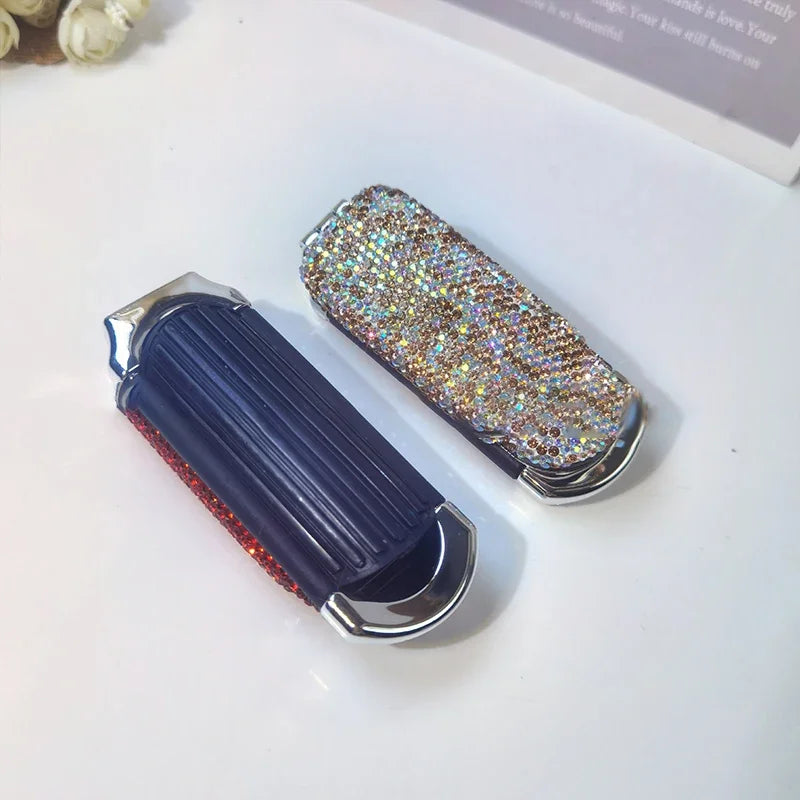 Diamond Folding Comb Mirror