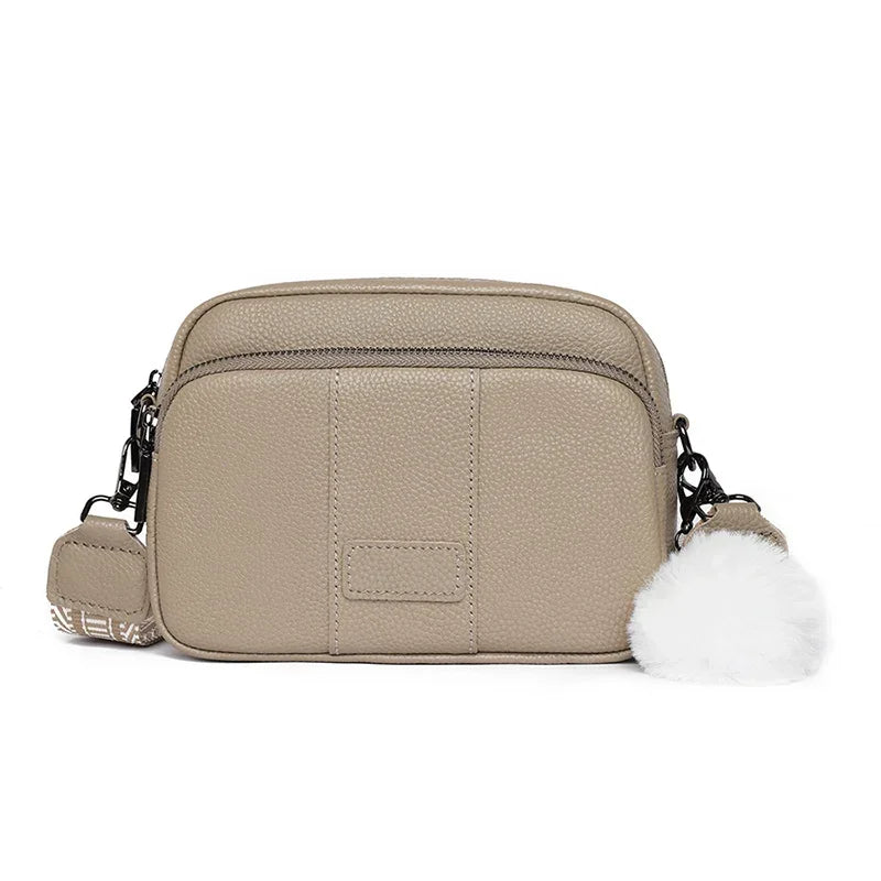 100% Genuine Leather Women's Messenger Bag