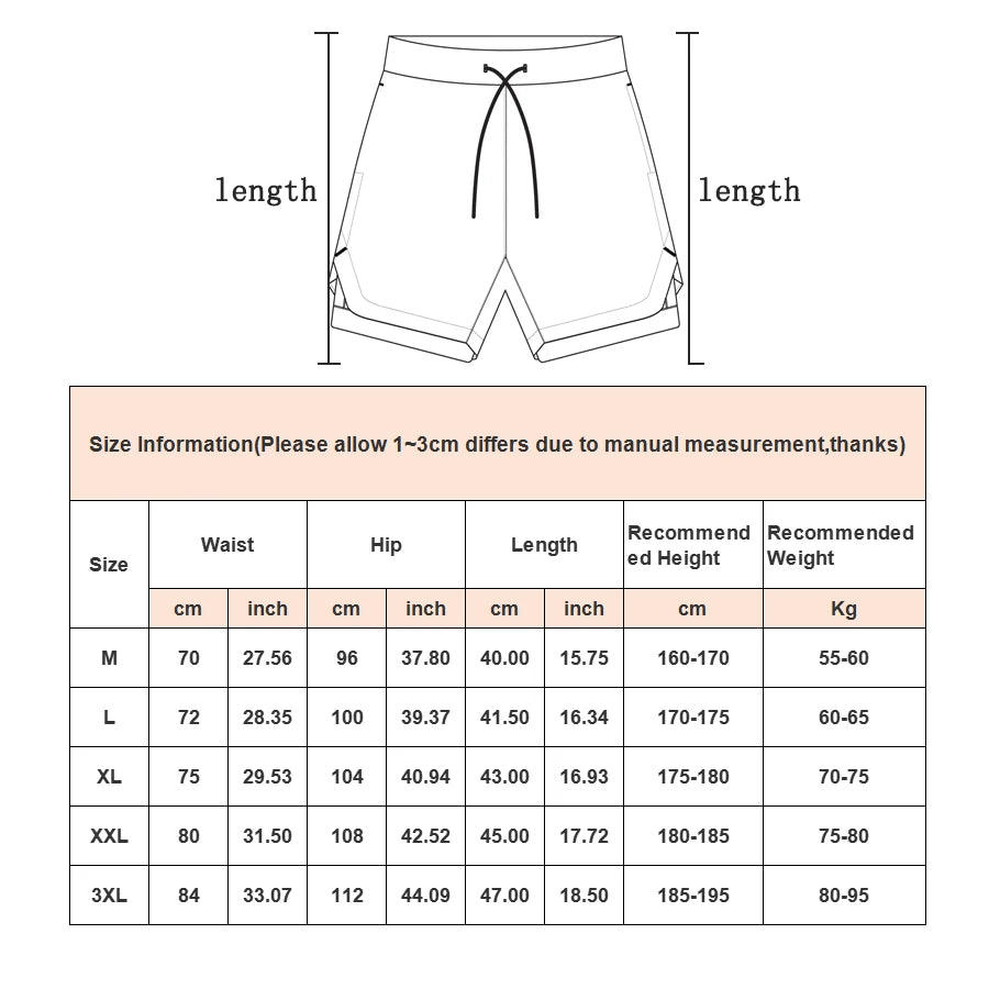 2-in-1 Camo Running Shorts