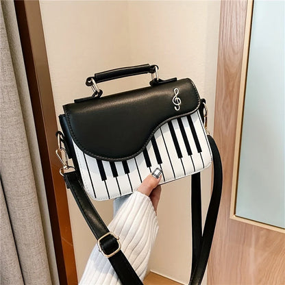 Piano Shape Shoulder Bag