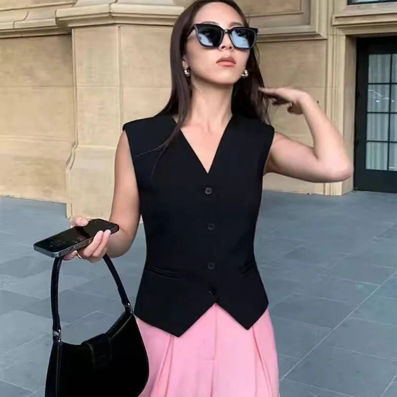 Women’s Simple Streetwear Vest