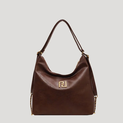 Large PU Hobos Shoulder Bag
