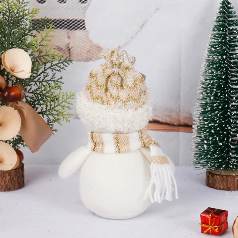 Snowman Holiday Doll Decor