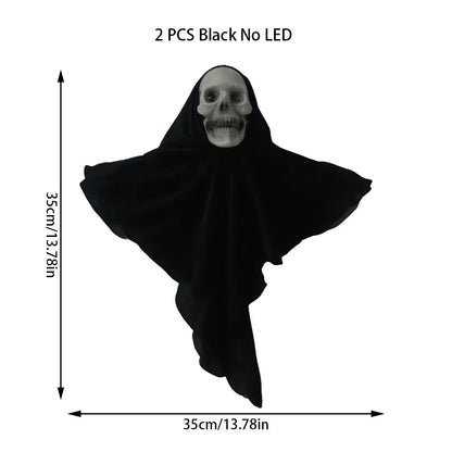 Hanging Skull Ghost Ornaments