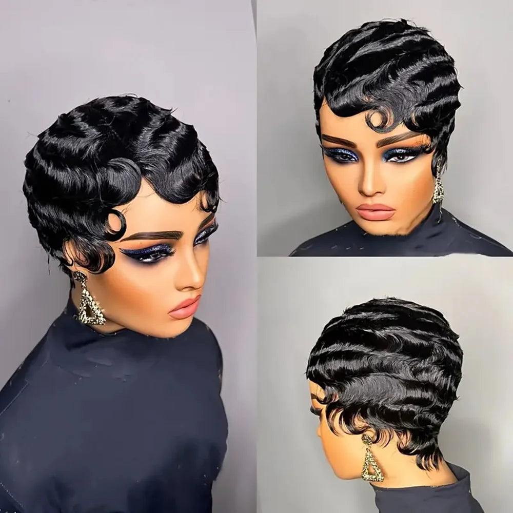 Short Ocean Wave Wig