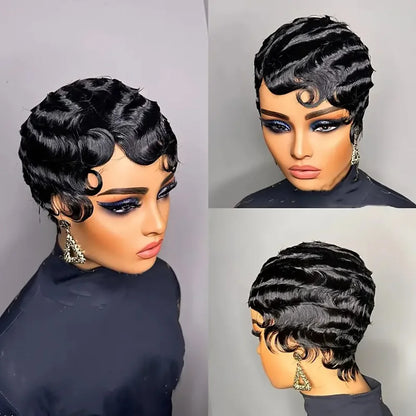 Short Ocean Wave Wig