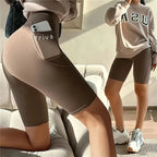High Waist Yoga Shorts