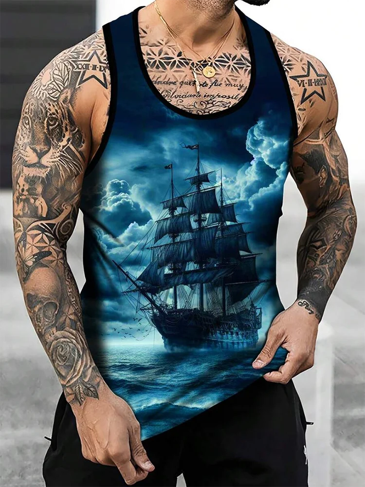 Urban Street Graffiti Tank Top