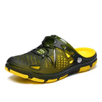 Cushioned Color-Block Sport Sandals