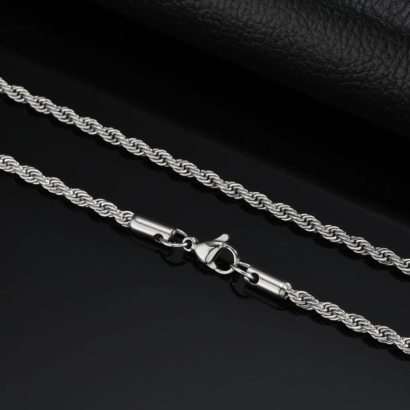 Mprainbow Braided Link Necklace