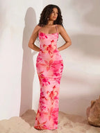 Floral Camisole Maxi Dress