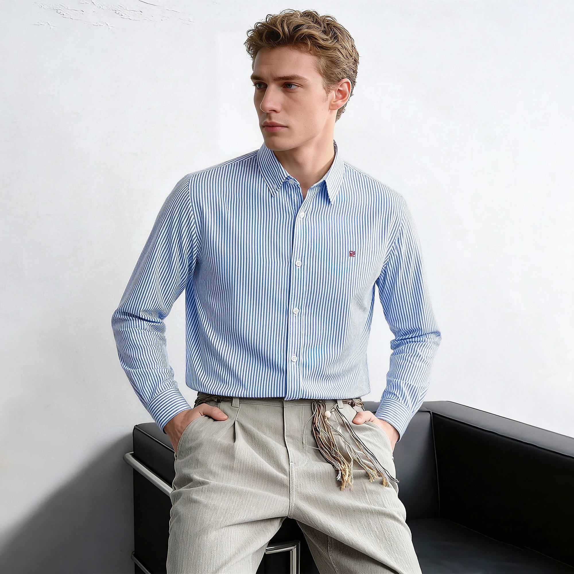 Striped Classic Commuter Shirt